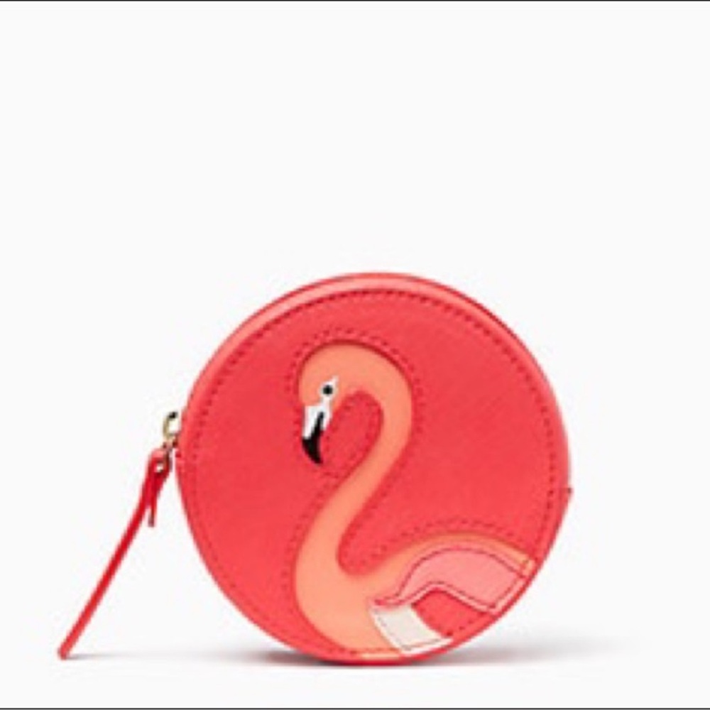 Kate Spade Flamingo Take A Walk On The Wild Side Purse